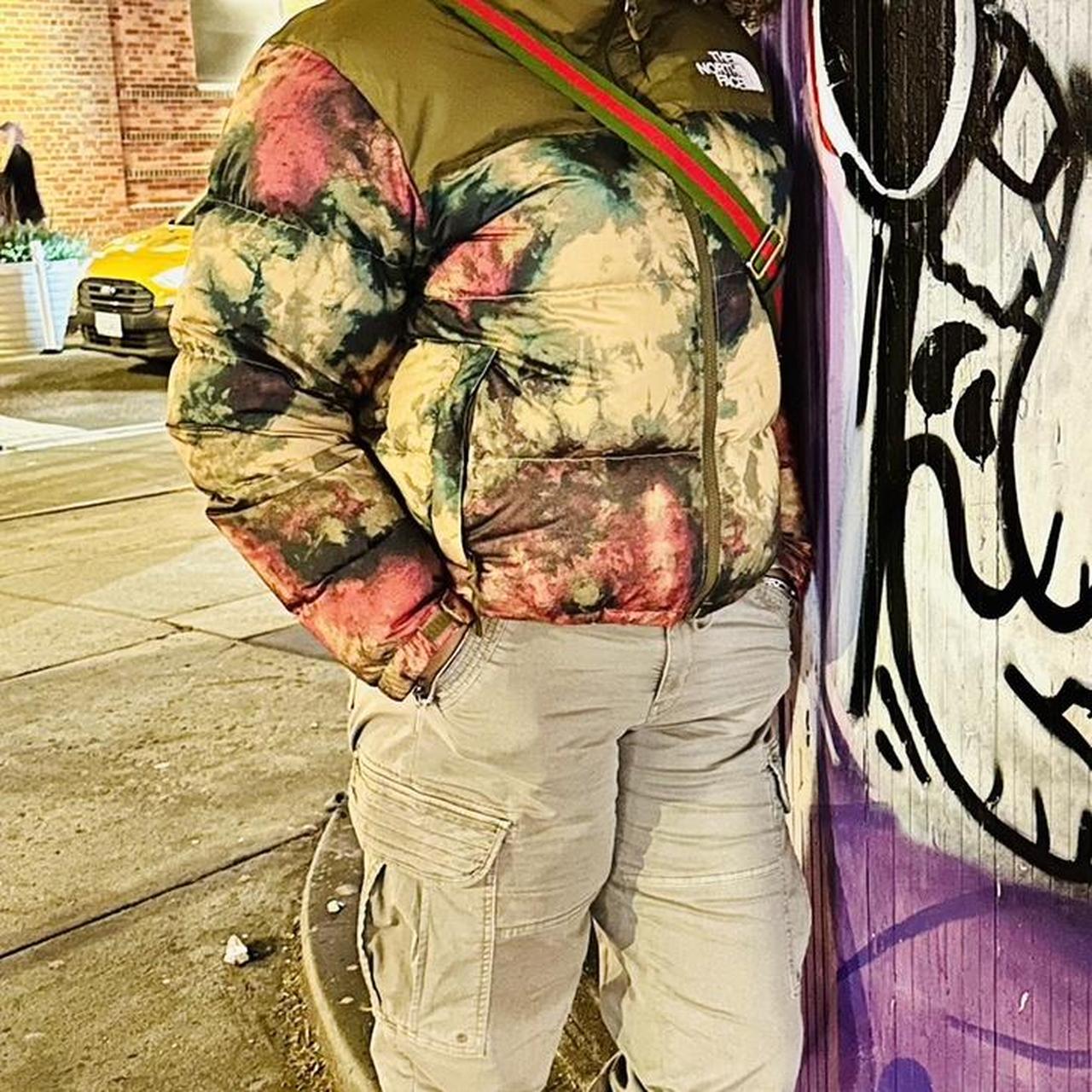 The North Face multicoloured tie dye