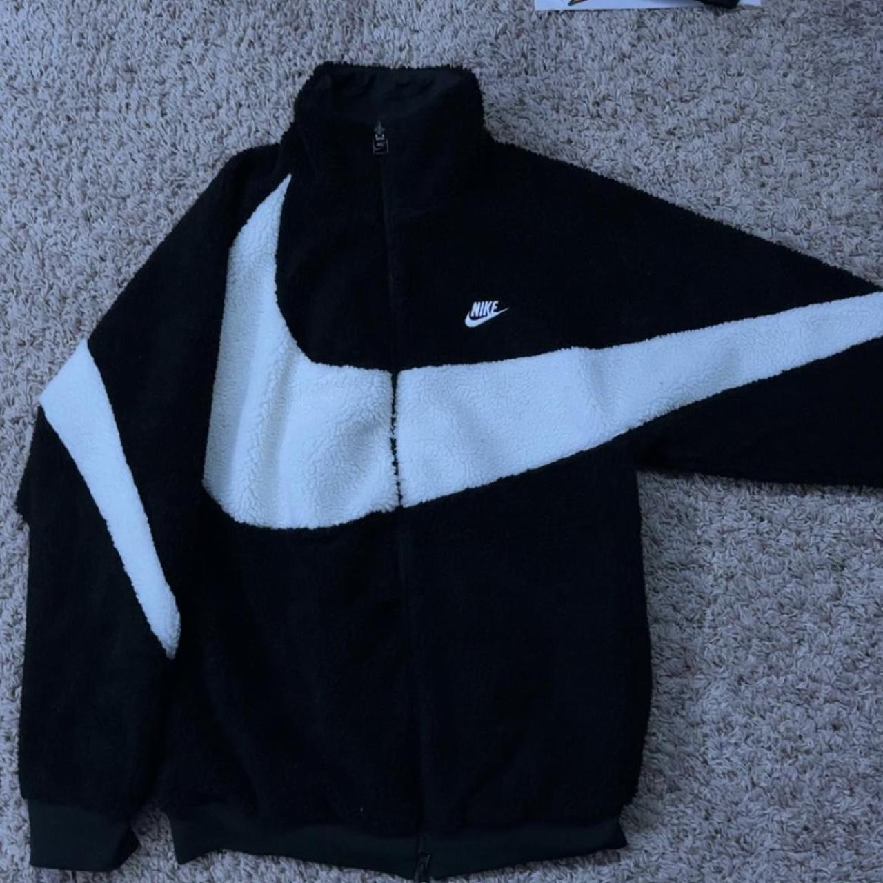 Nike reversible jacket discount sherpa