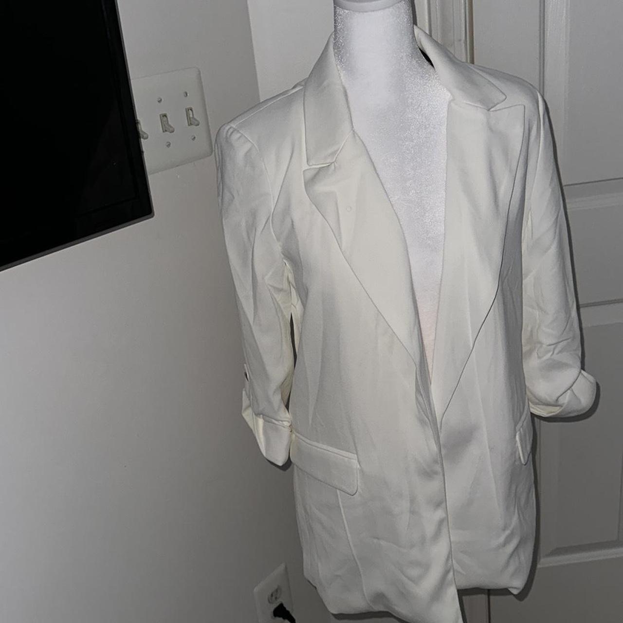 Elie tahari white on sale jacket