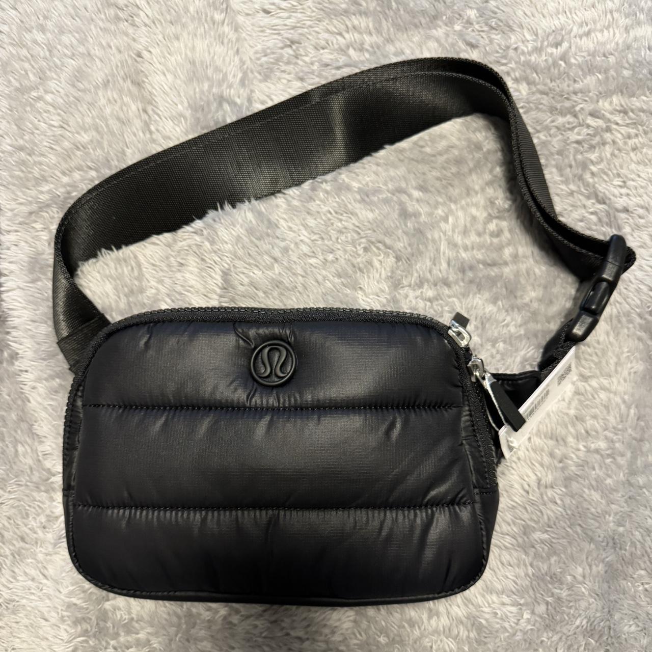 Brand new black everywhere belt Lululemon bag - Depop