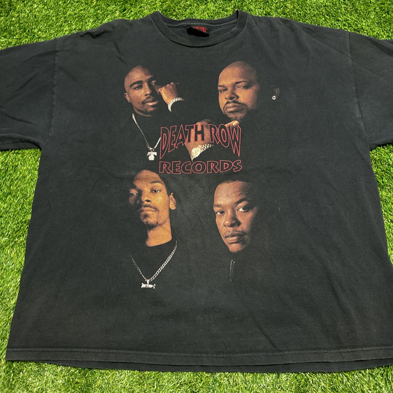 Vintage death row records shirt size xl 2pac Dr.... - Depop