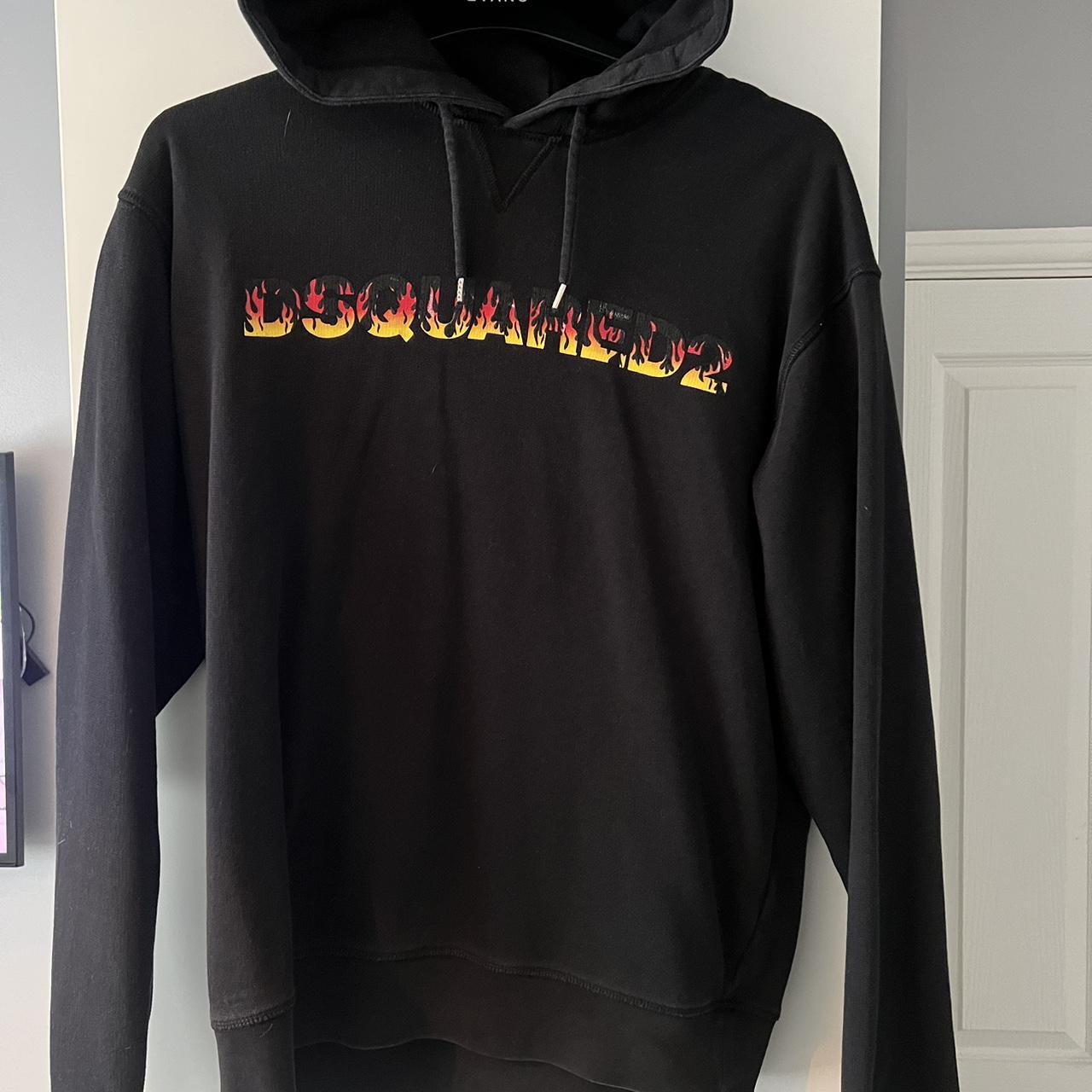 Dsquared flame hoodie sale