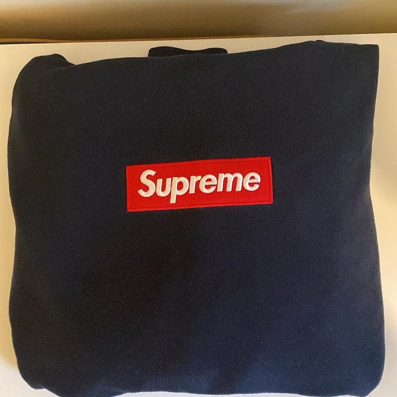 Supreme box outlet logo hoodie xl