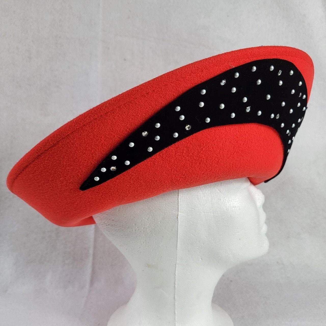 Source Unknown Women's Going out Hat - Red/Black … - image 2
