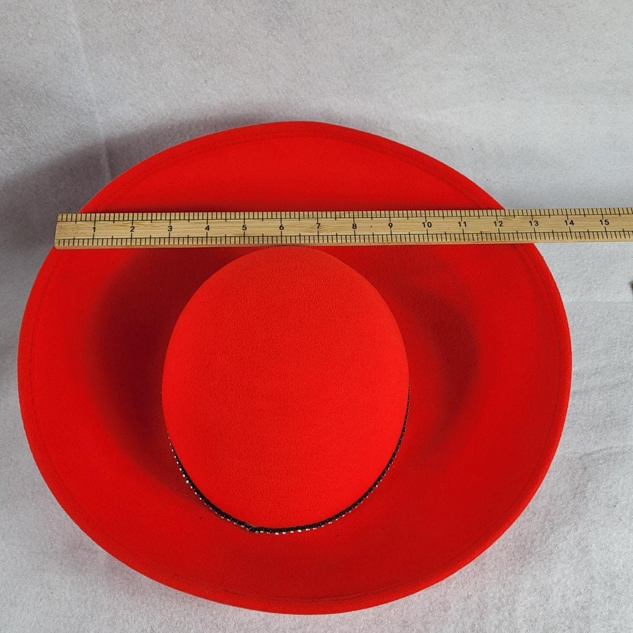 Source Unknown Women's Going out Hat - Red/Black … - image 7