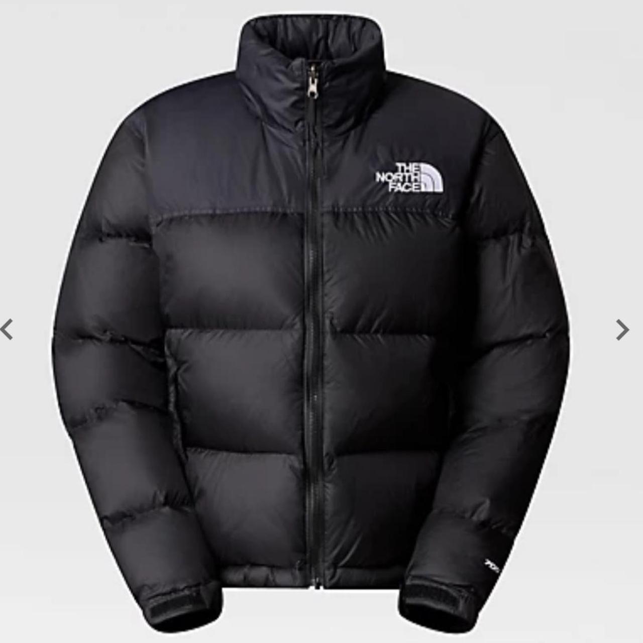 Black North Face Puffer Coat. Keeps you very warm... - Depop