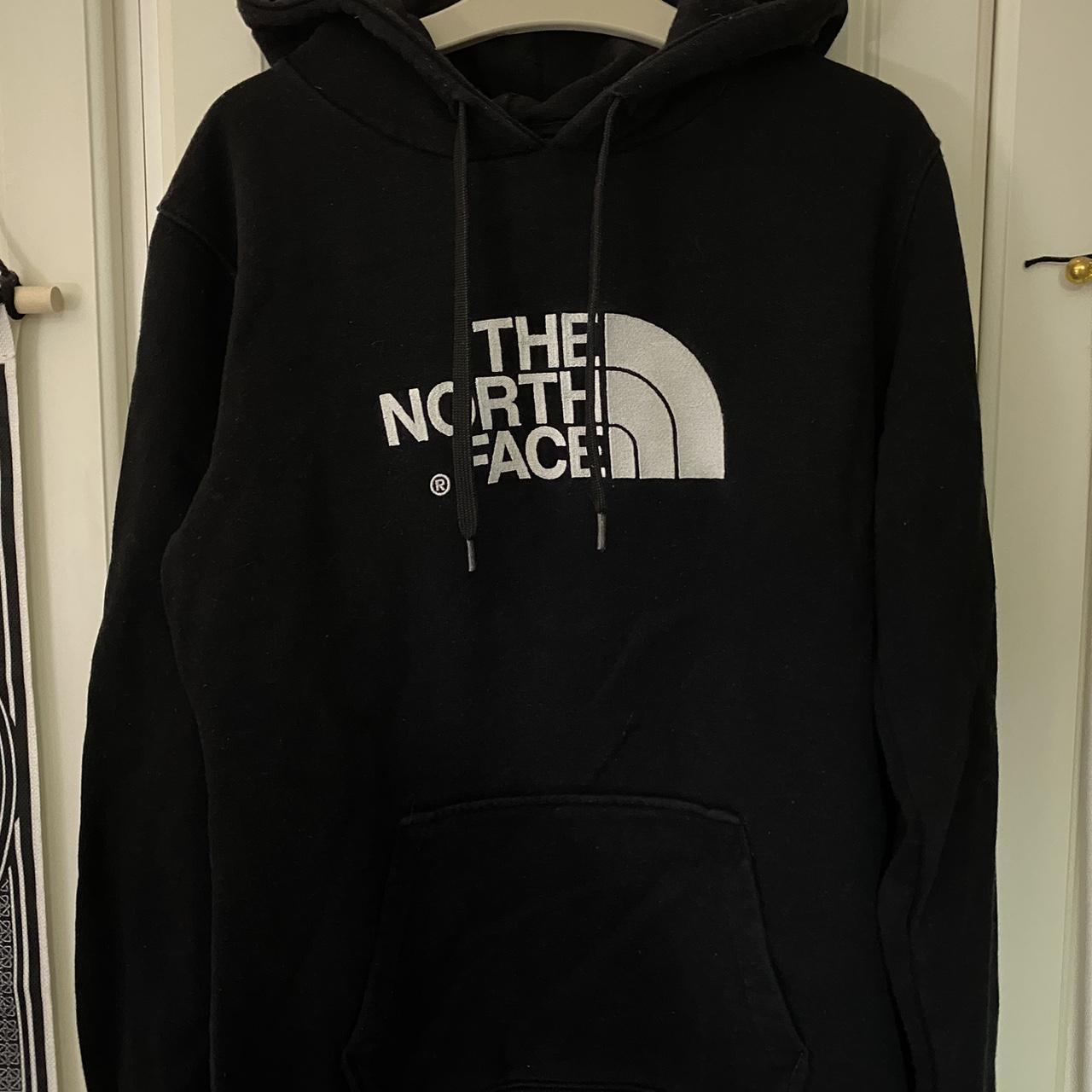 The North Face women’s hoodie. Black. Small.... - Depop