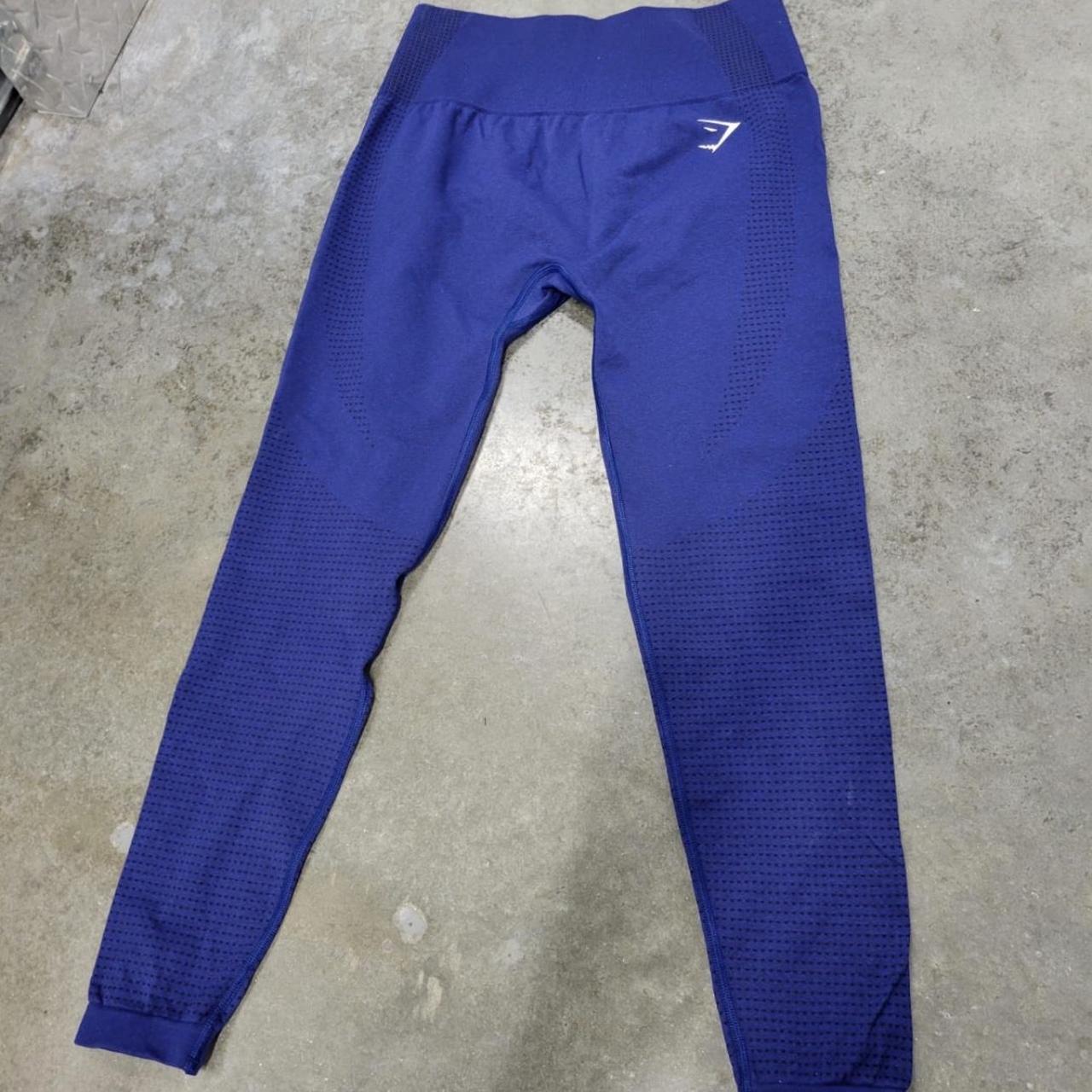 PLT sport blue gym leggings Size small 6/8 - Depop