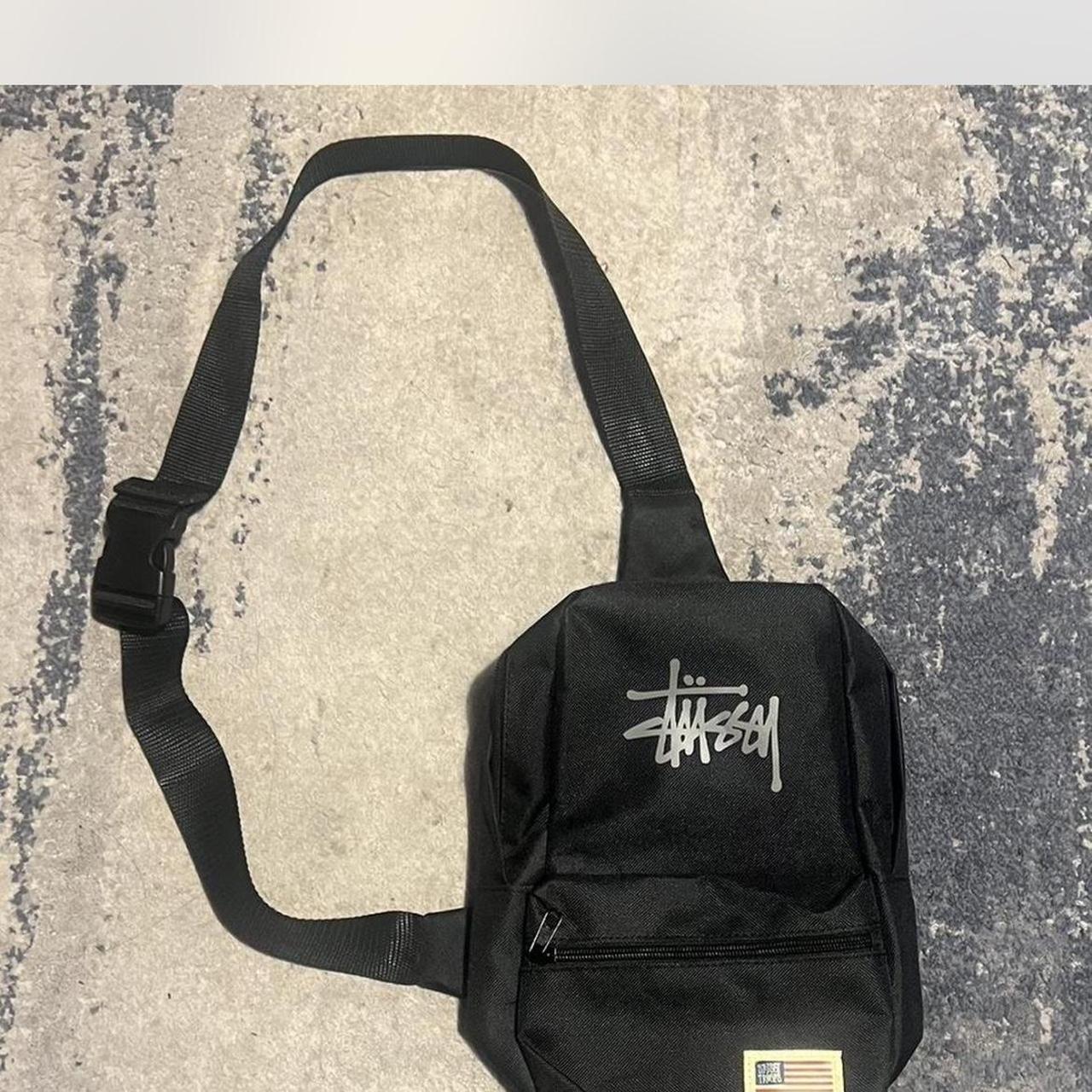 RARE Vintage 90s Stussy Tri-harness sling - Depop RARE Vintage 90s Stussy Tri-harness sling - Depop
