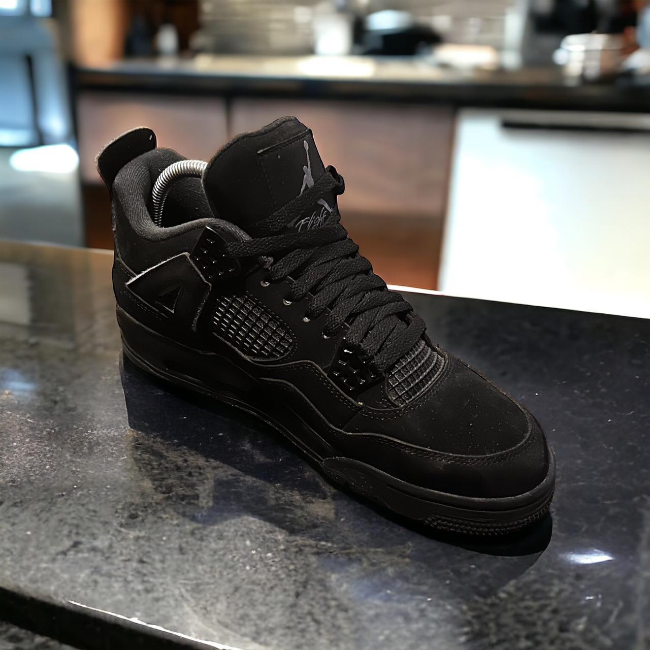 black cats jordan 4 gs