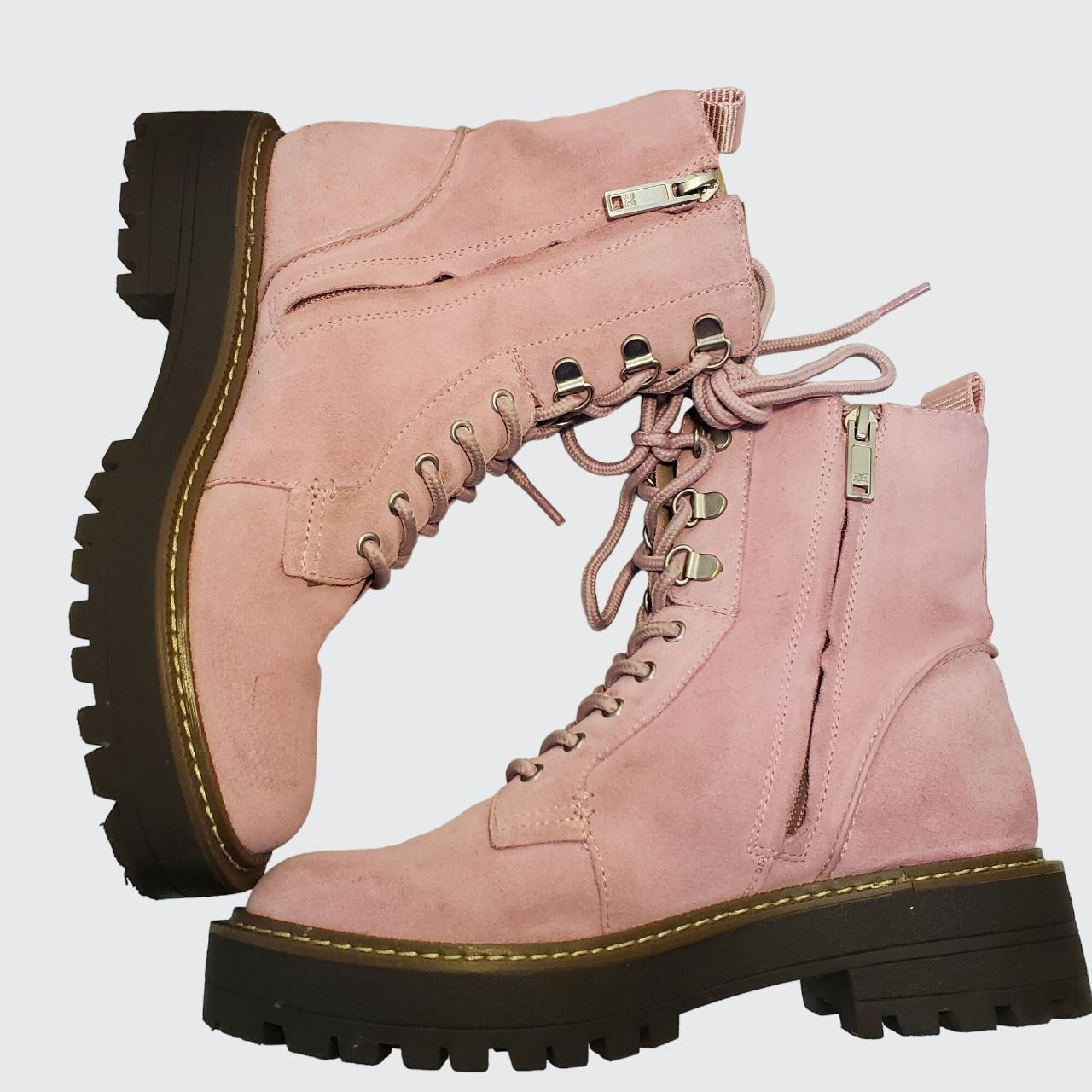 Combat Boot Pink Boots Sam Edelman Sam Edelman Circus Combat Boots