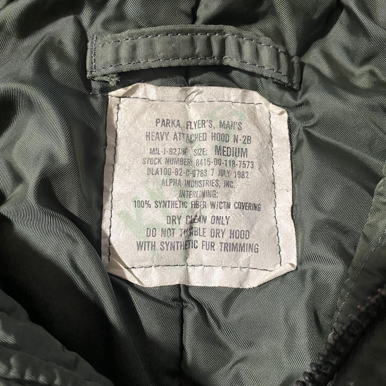 Alpha industries parka flyer Swipe through all... - Depop