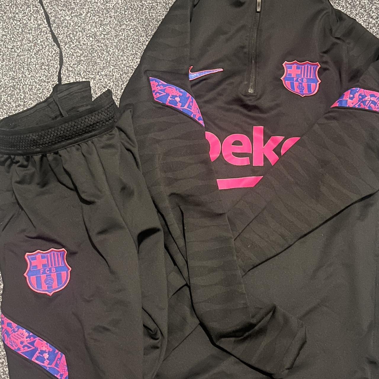 barcelona purple tracksuit