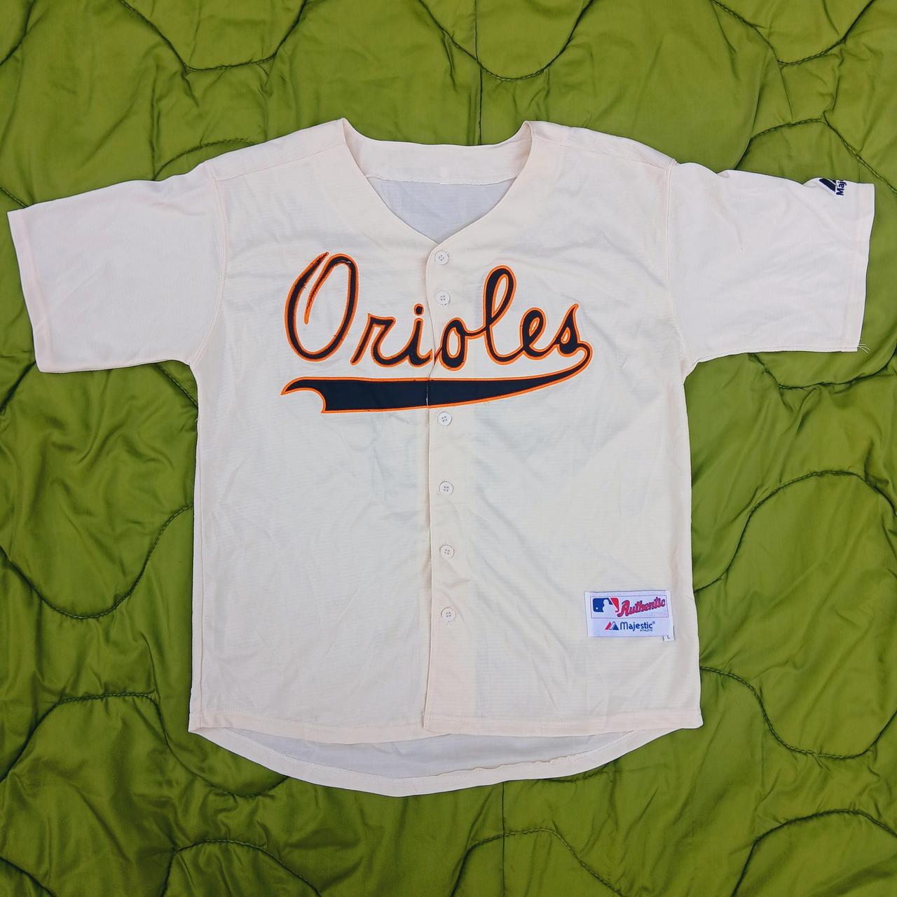 Genuine mlb vintage deals orioles jersey