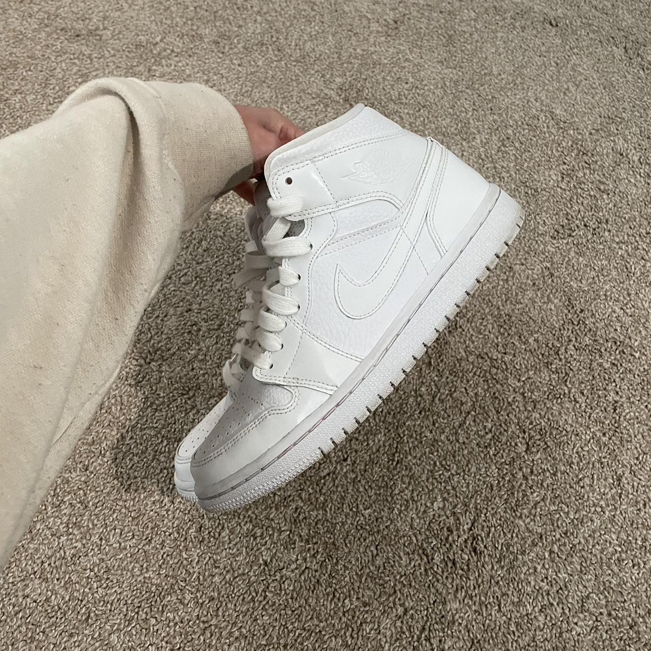 womens white jordans