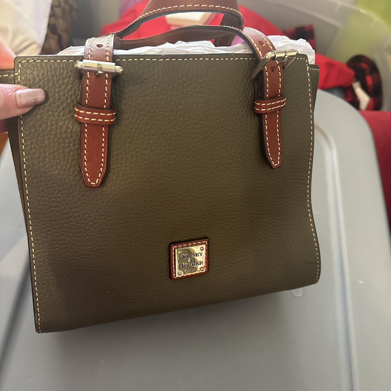 Olive green Dooney buy & Bourke crossbody bag