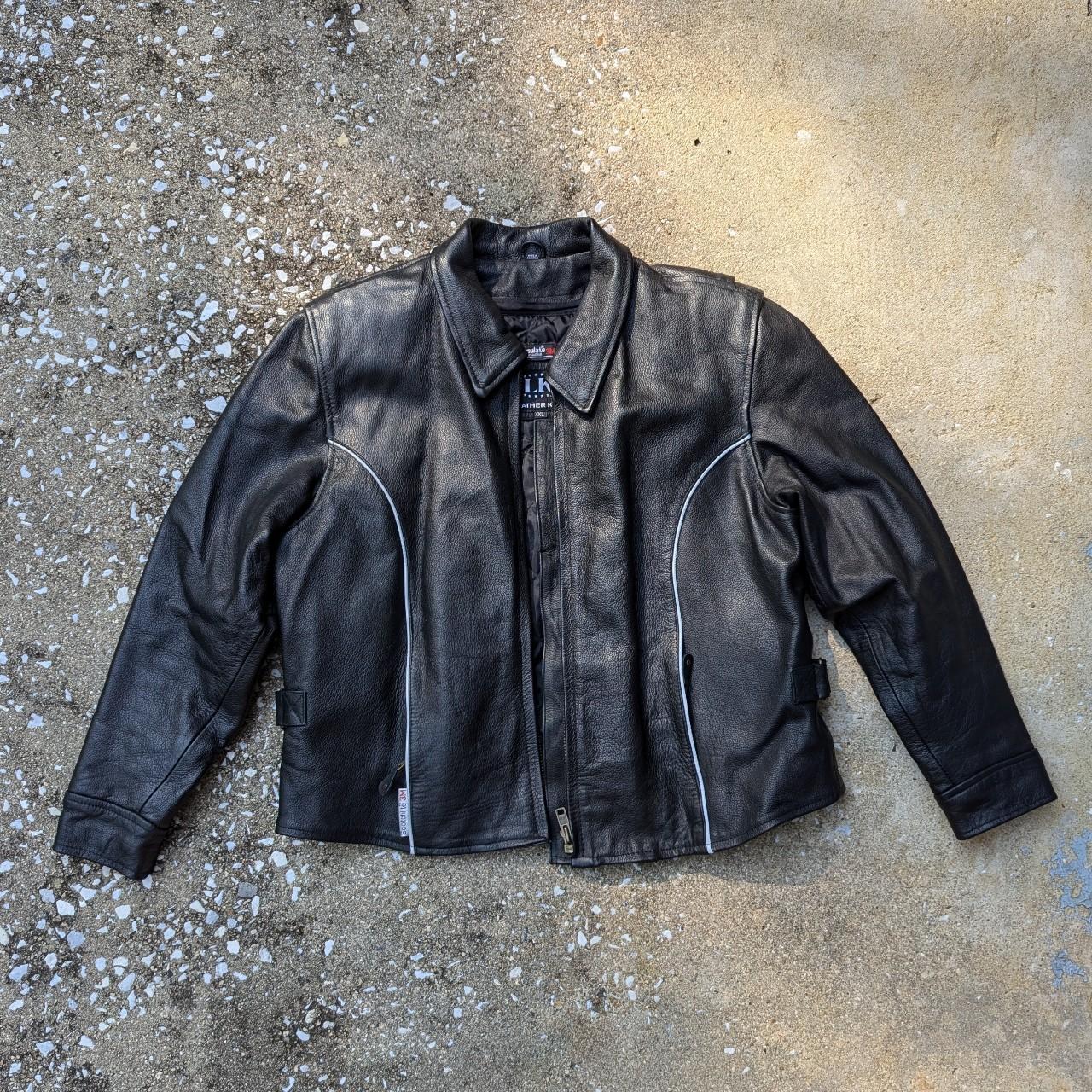 Leather king motorcycle jacket hotsell