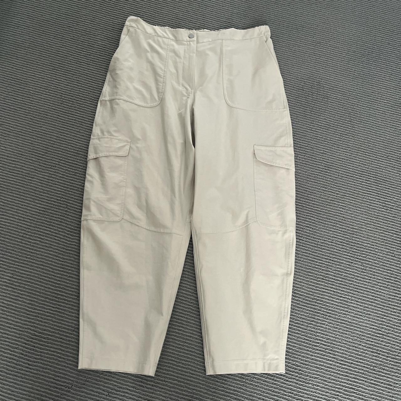 Beige Lululemon cargo pants - Depop