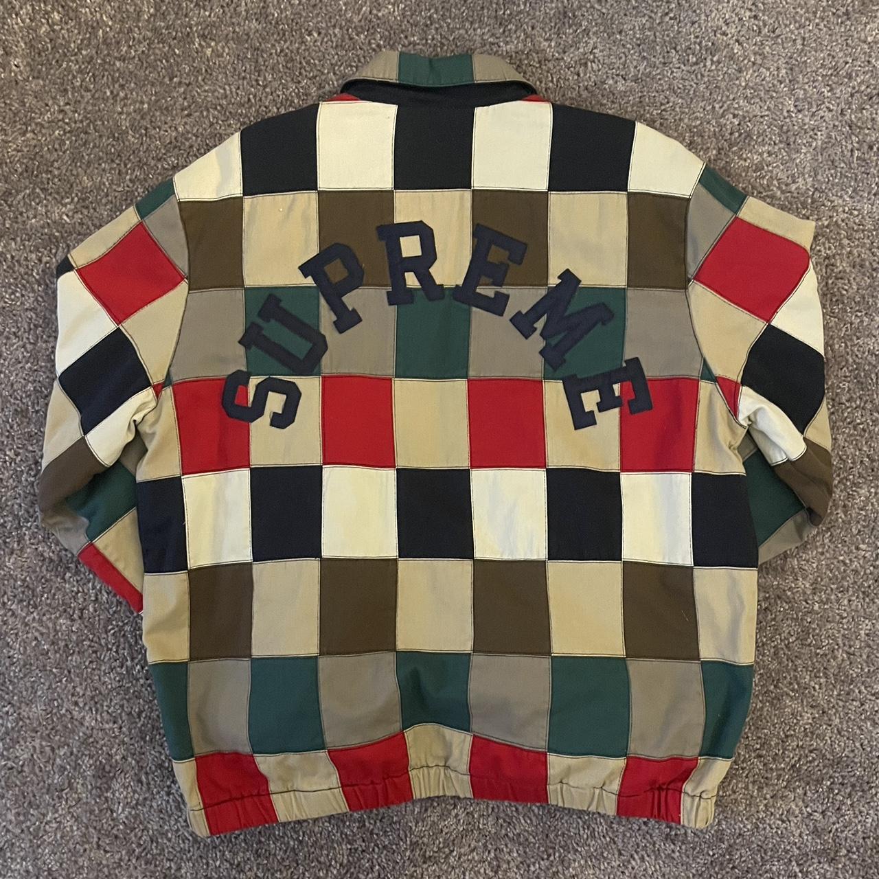 Supreme patchwork harrington deals