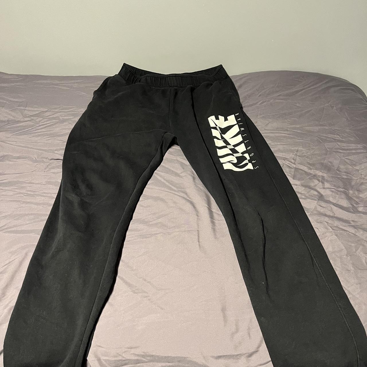 mens black nike joggers sale