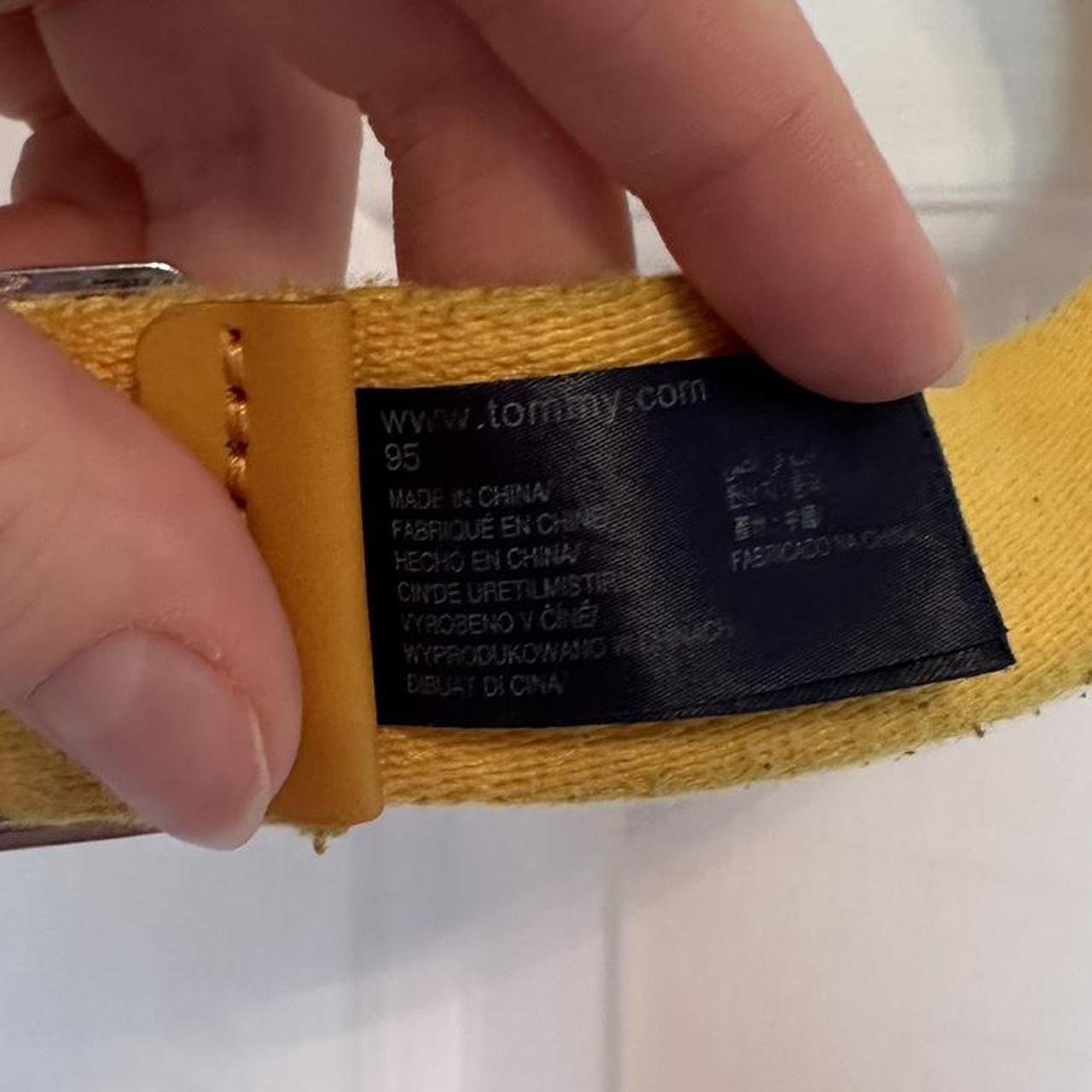 Tommy Hilfiger Canvas belt, Has been used a few