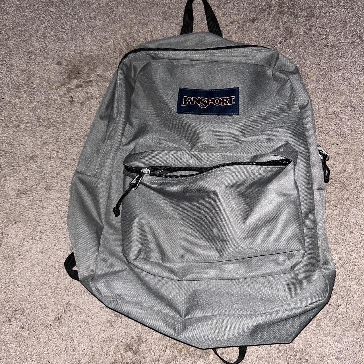 Grey Jansport Backpack Brand New Only Used About - Depop