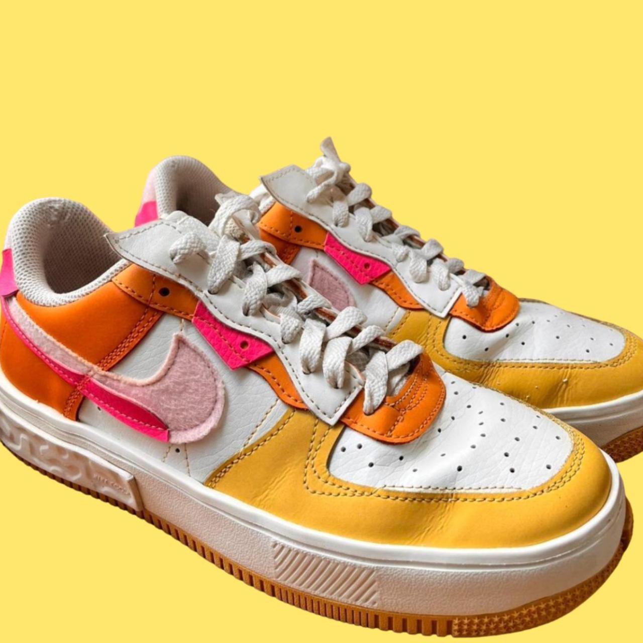 Fontanka Nike Air Force Pink Orange Nike Air Force Fontanka Pink