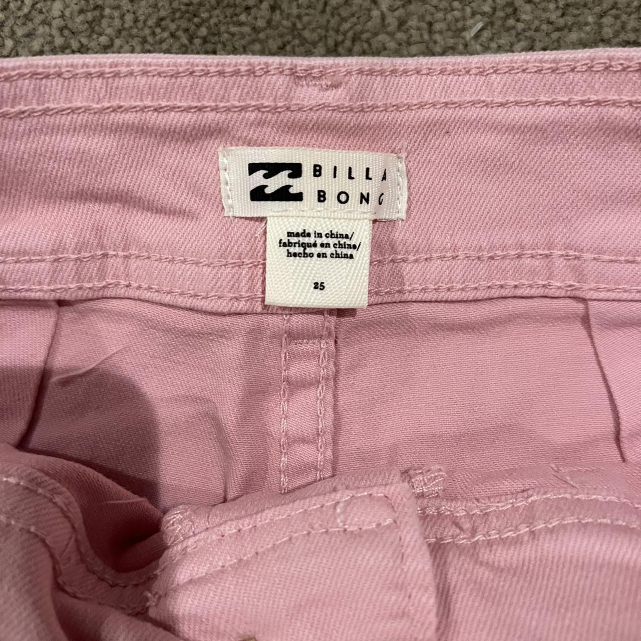 Pink billabong jeans never worn before - Depop