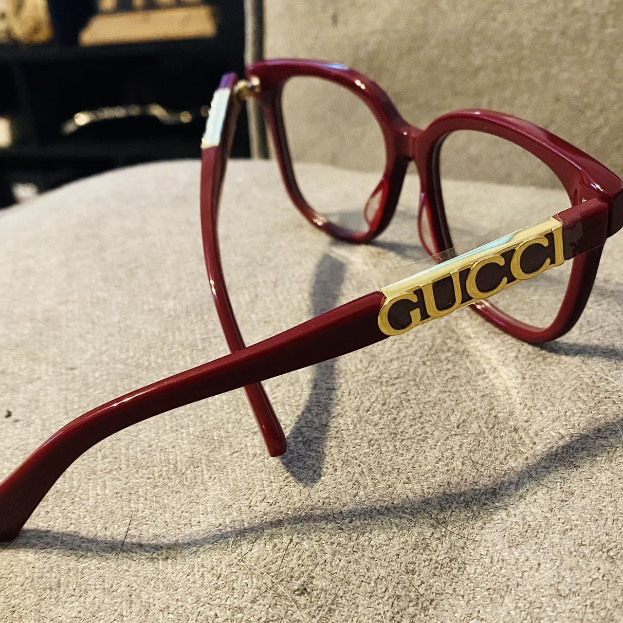 Prescription Glasses Red Gucci Glasses Frame Gucci GG0025O Glasses