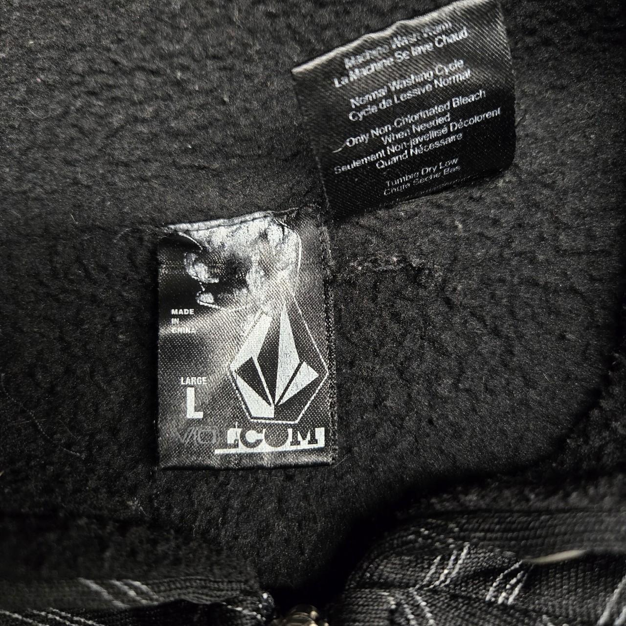 Volcom Men's Jacket - Black - L – Volcom Zip-Up H… - image 4