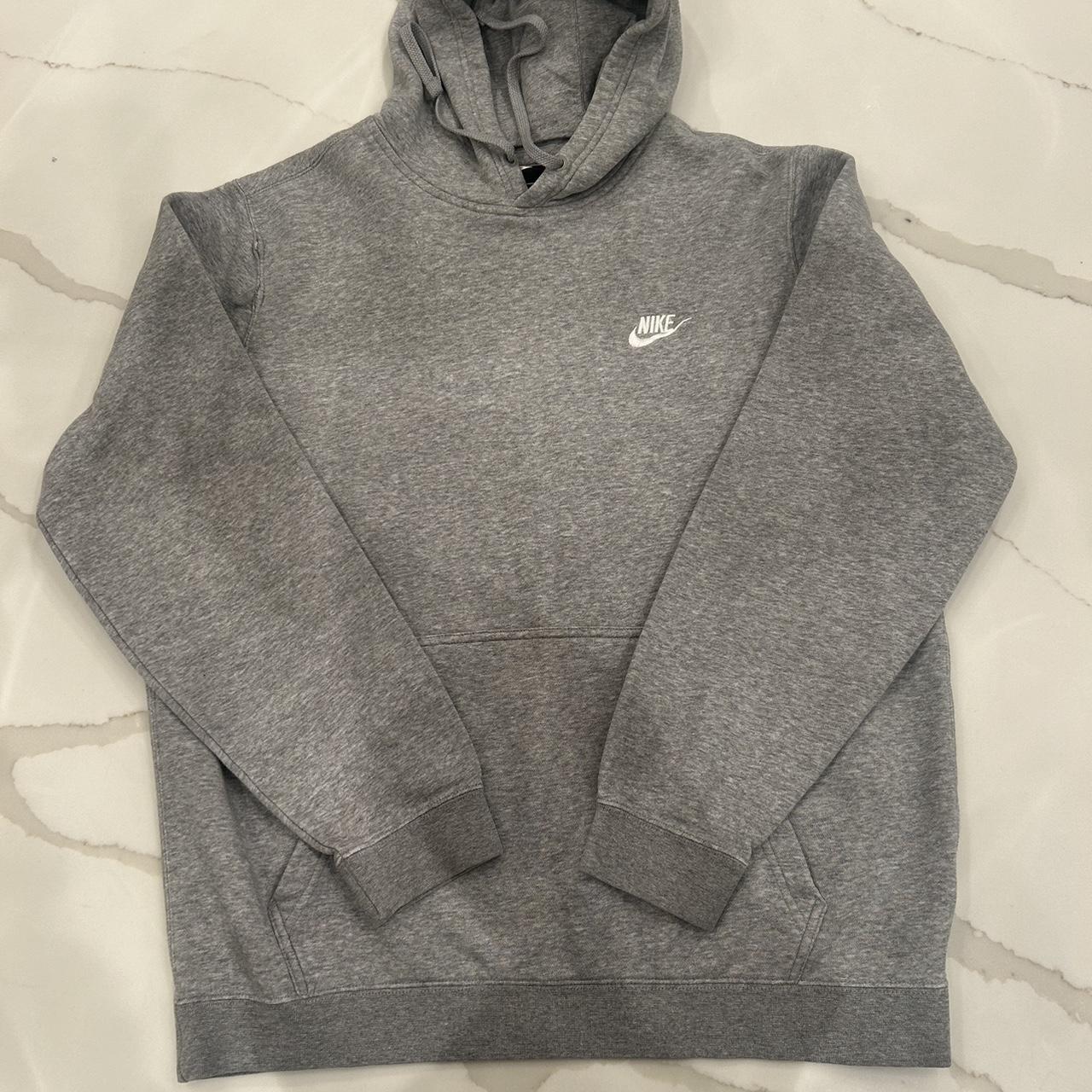 mens grey nike sweatshirt