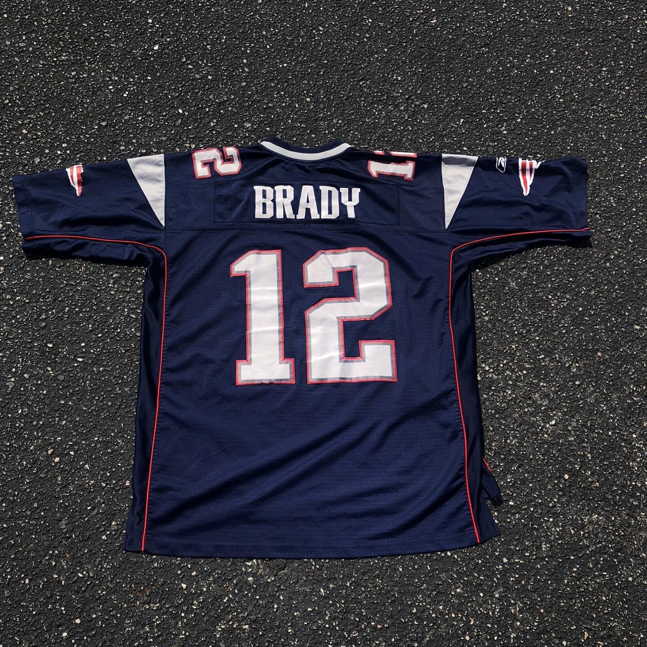 Tom Brady New England Patriots 2XL jersey Peeling... Depop