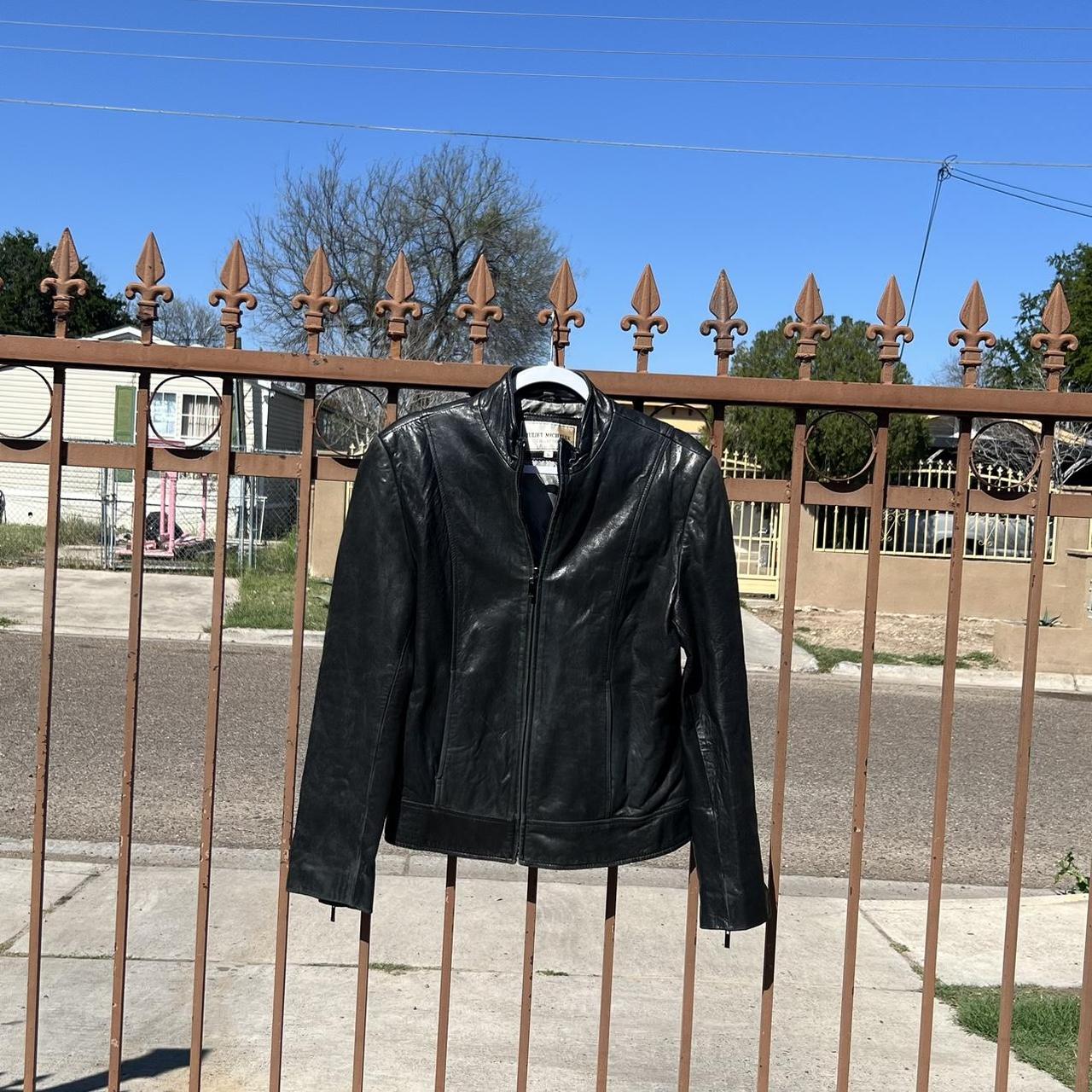 Juliet michelle leather coat best sale