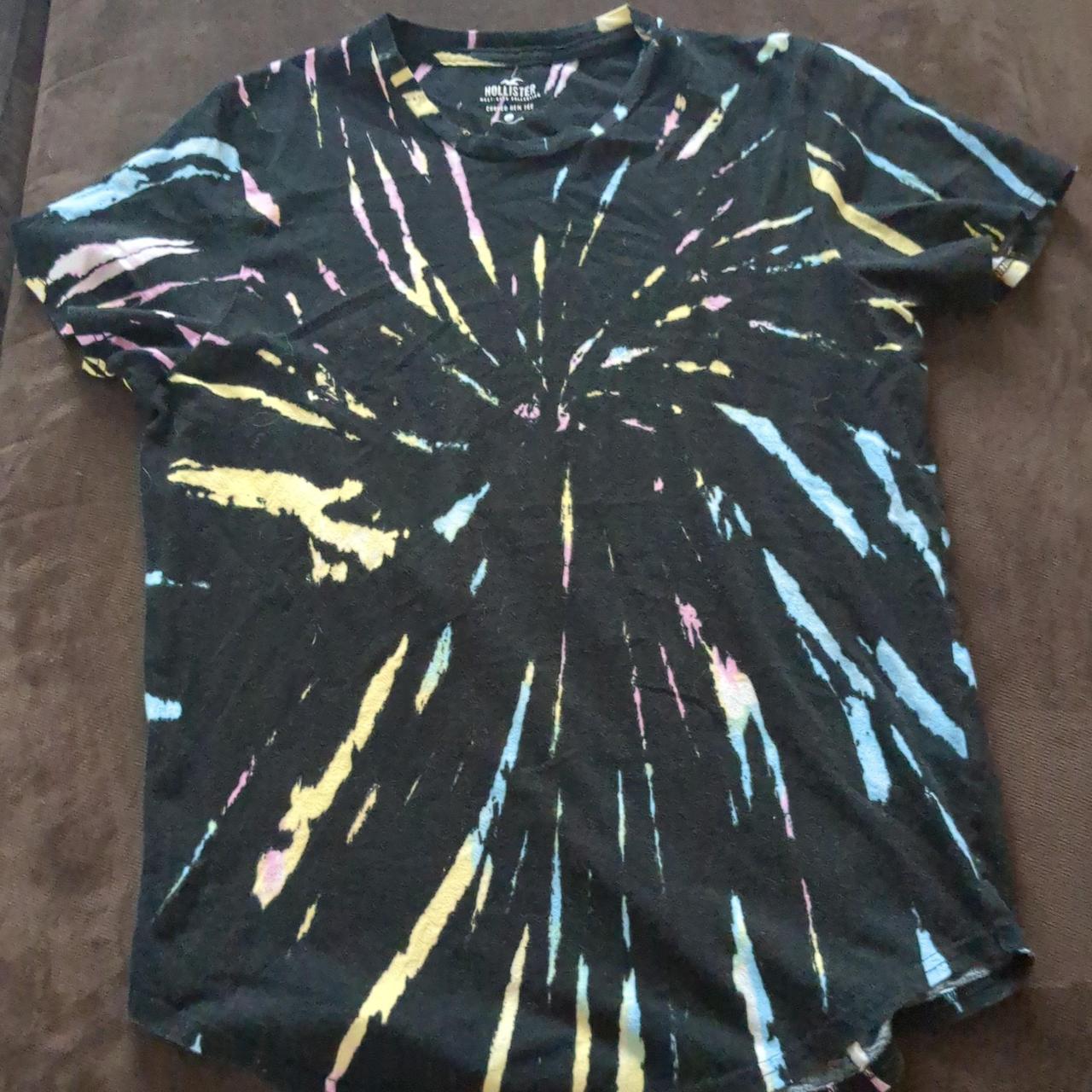 Hollister must have collection curved hem tee size