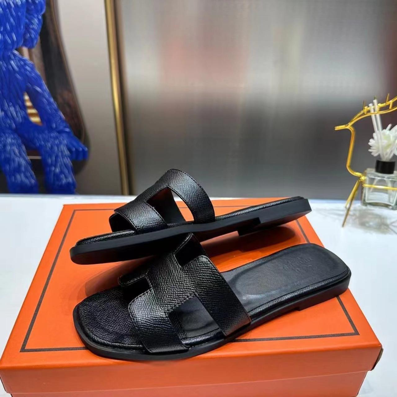 Hermes Sandals These shoes have never been worn, as... - Depop