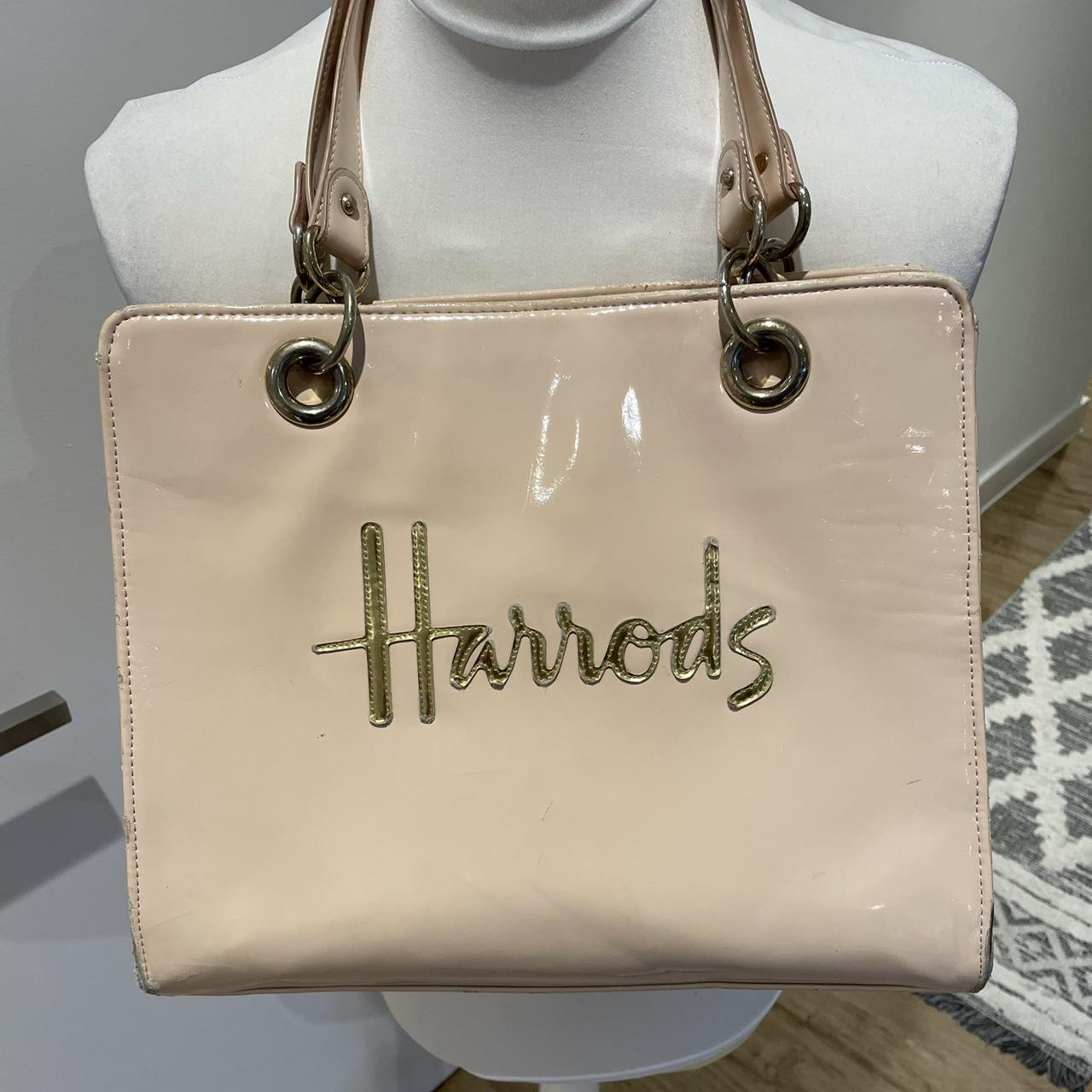 Harrods Women's Pink Bag | Depop
