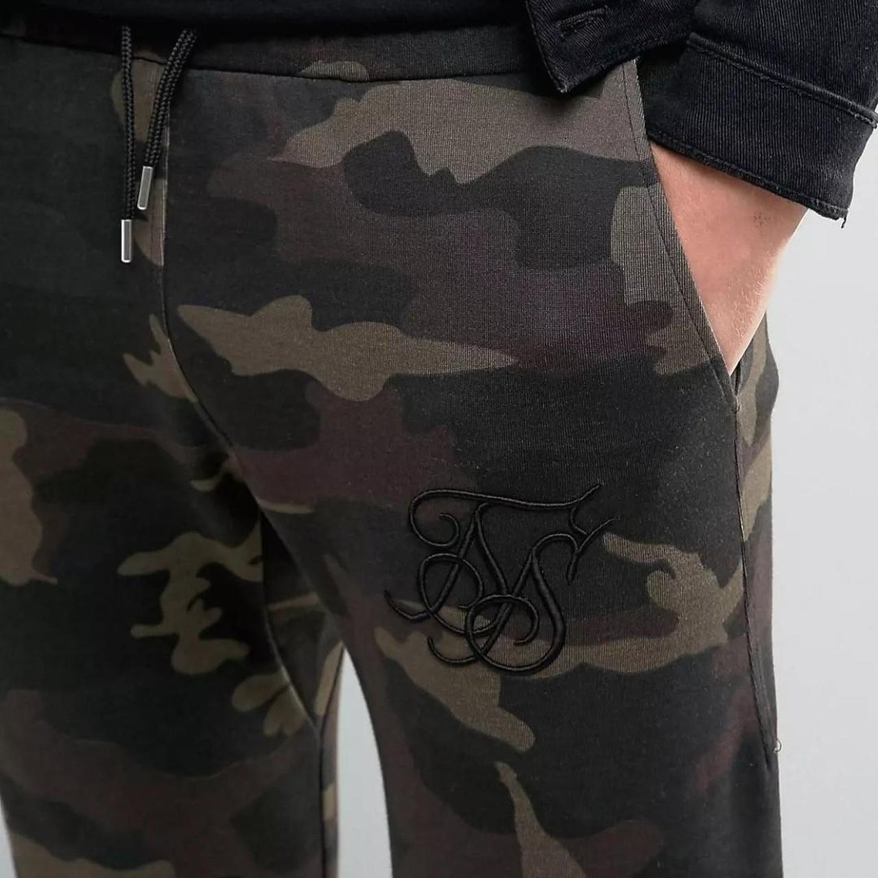 Siksilk joggers camo style Brand new grab a bargain