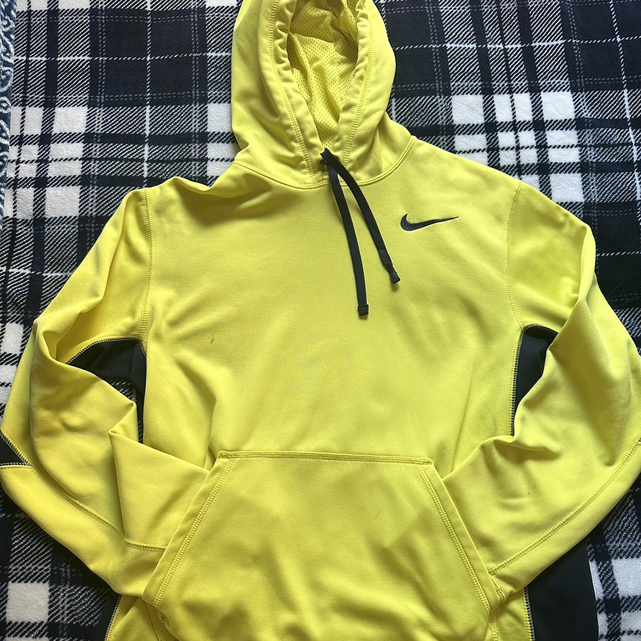 mens neon yellow nike hoodie
