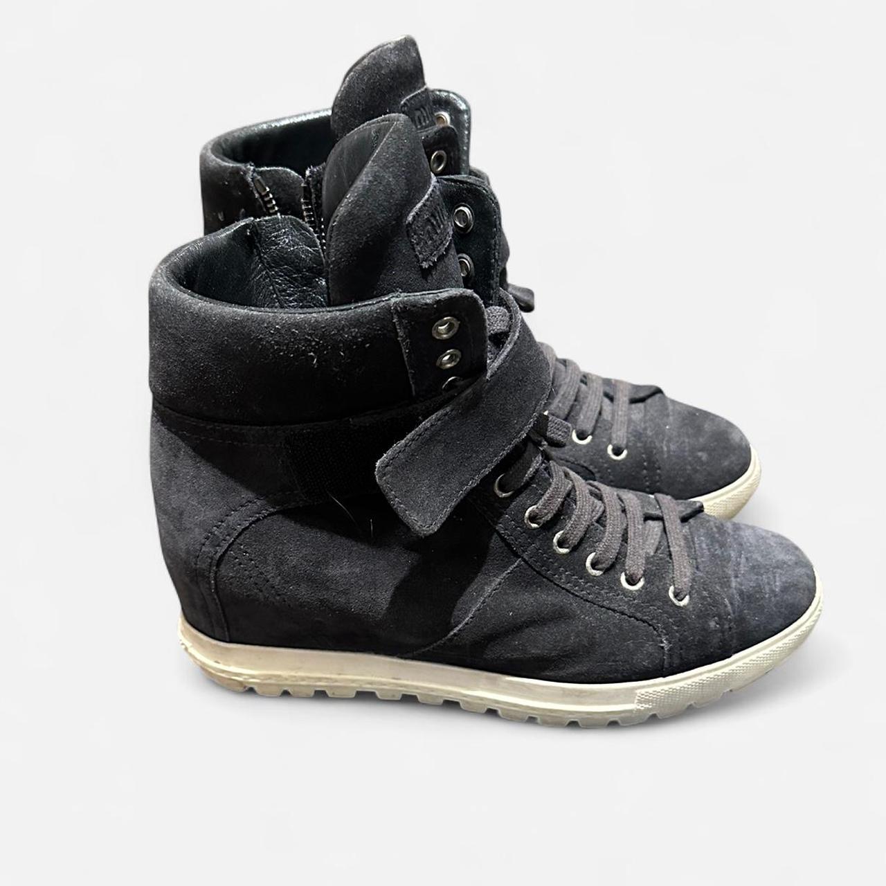 Miu Miu Women's Sneakers - Black/Navy – Miu Miu W… - image 1