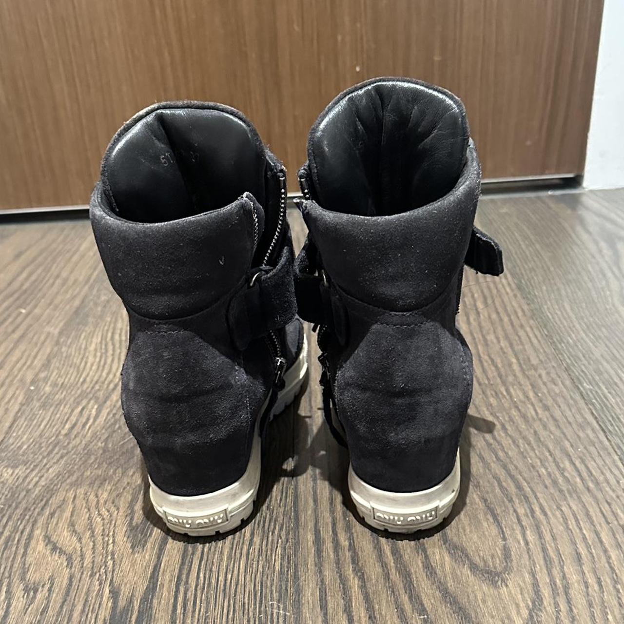 Miu Miu Women's Sneakers - Black/Navy – Miu Miu W… - image 3