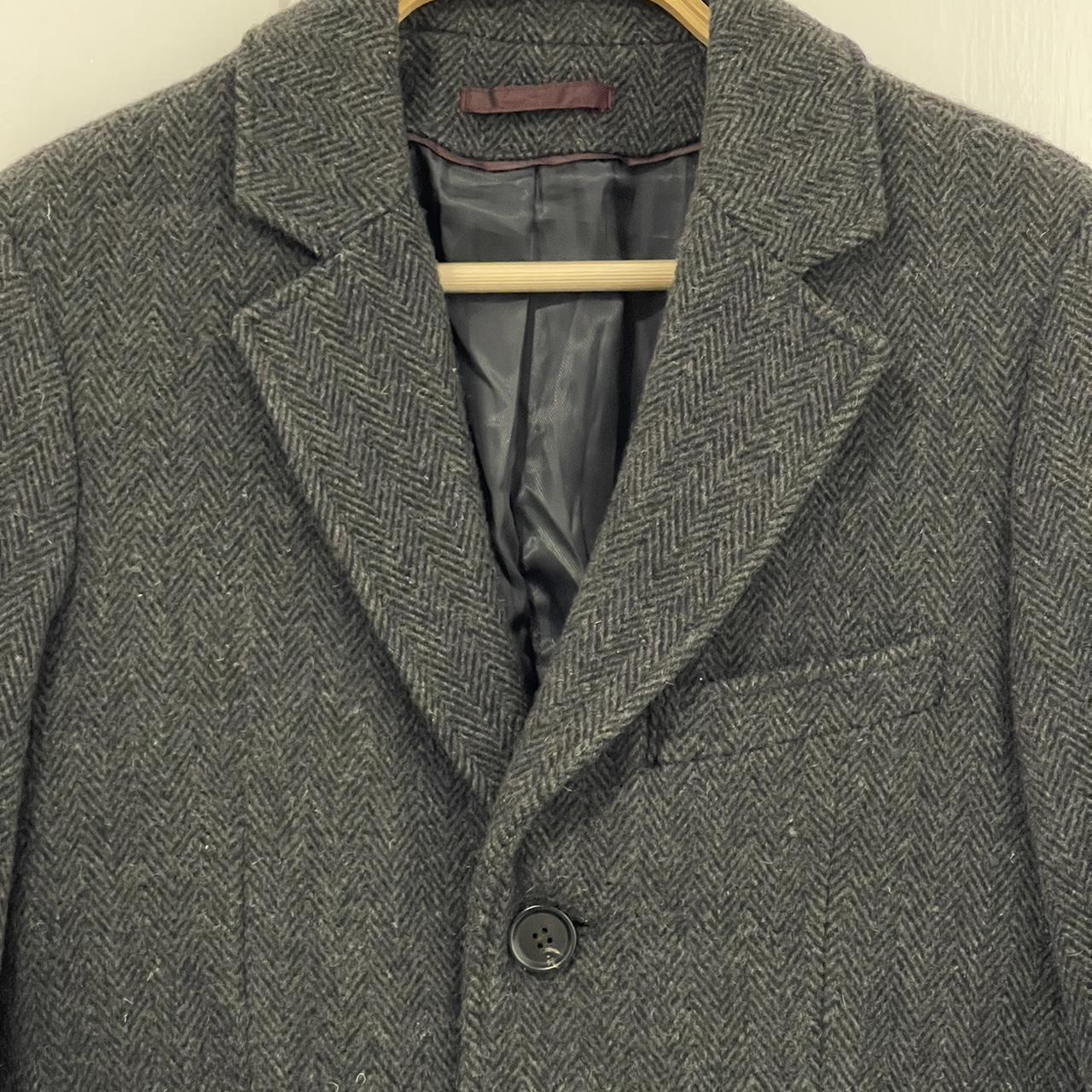 Abercrombie Fitch Wool-Blend Mac Coat Men's Depop