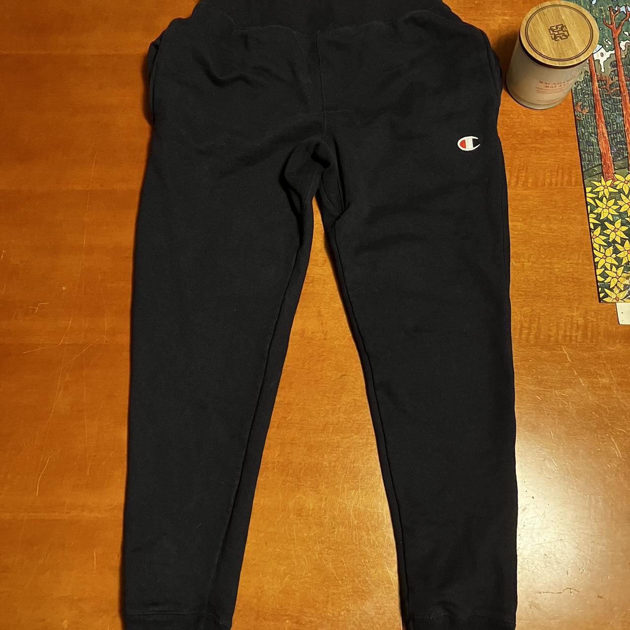 Champion joggers Navy Blue Size M used in good... Depop