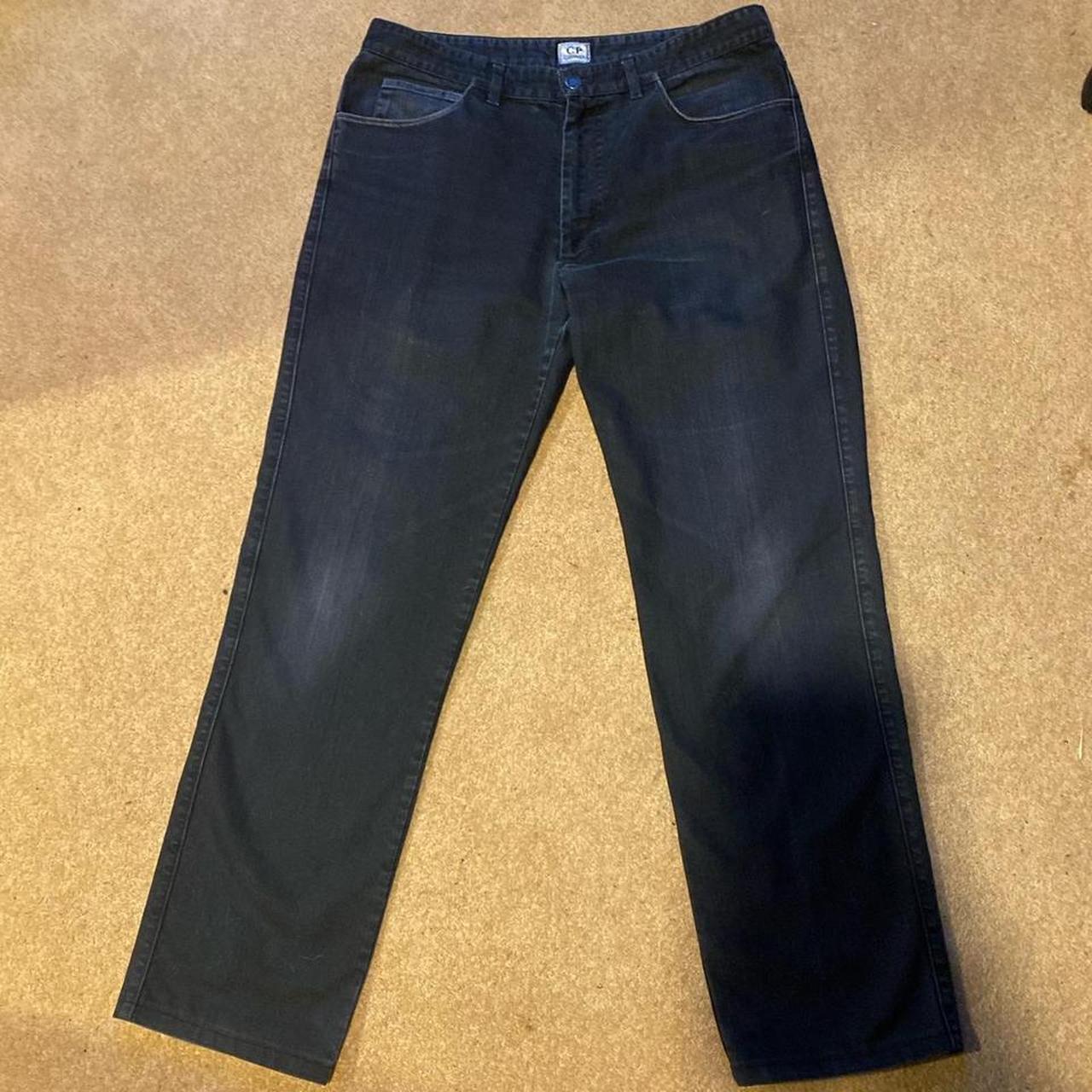 Black Cp Company Jeans Size 34', condition is very... - Depop