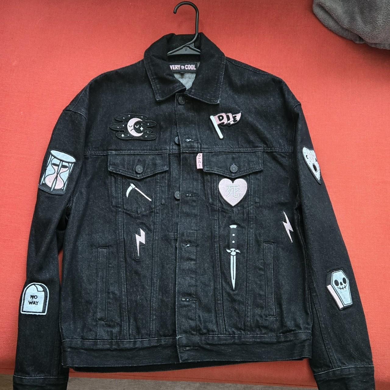 Cool Shirtz Dead Cool Denim Jacket Depop