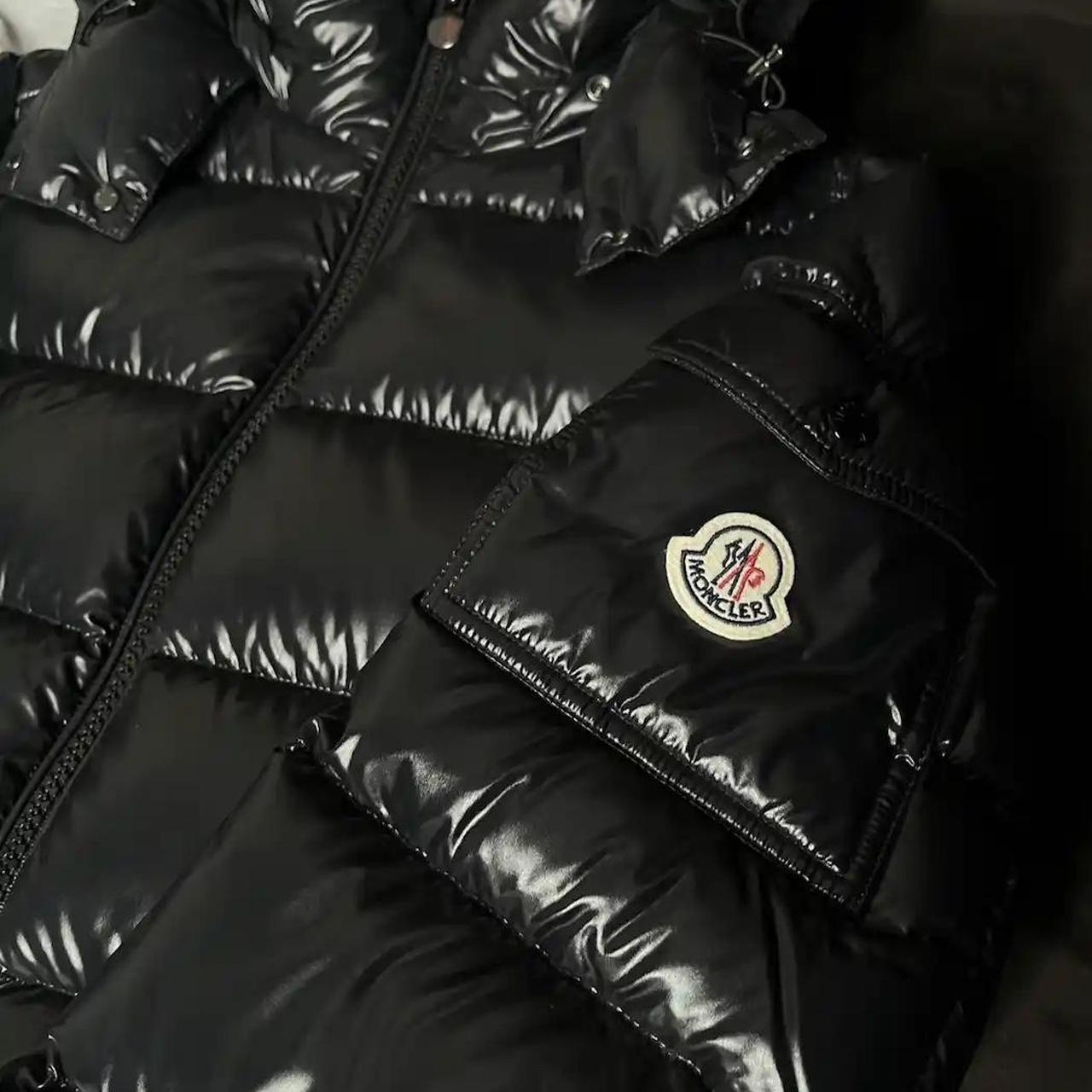 Moncler Maya Jacket Black - Depop