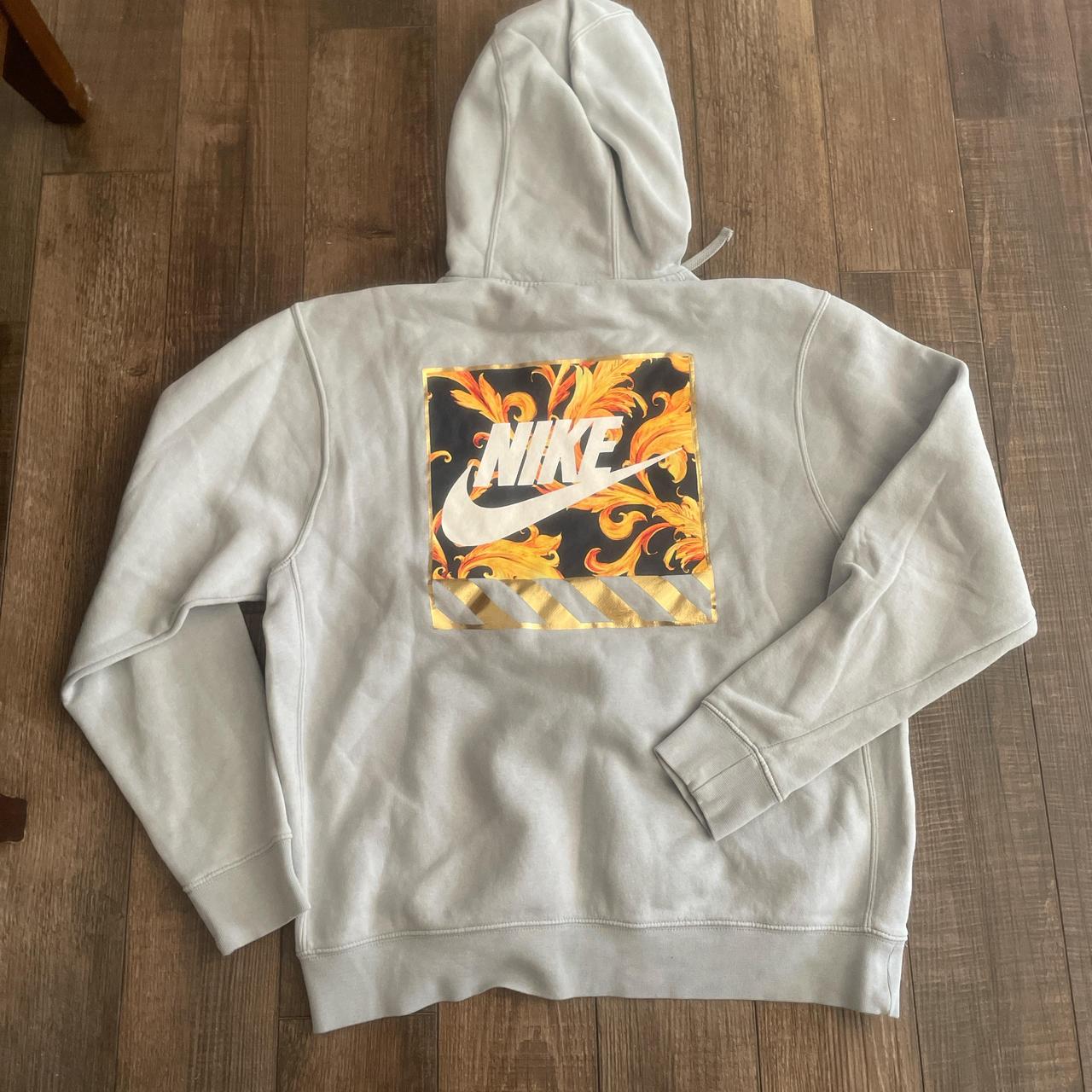 women's nike floral hoodie