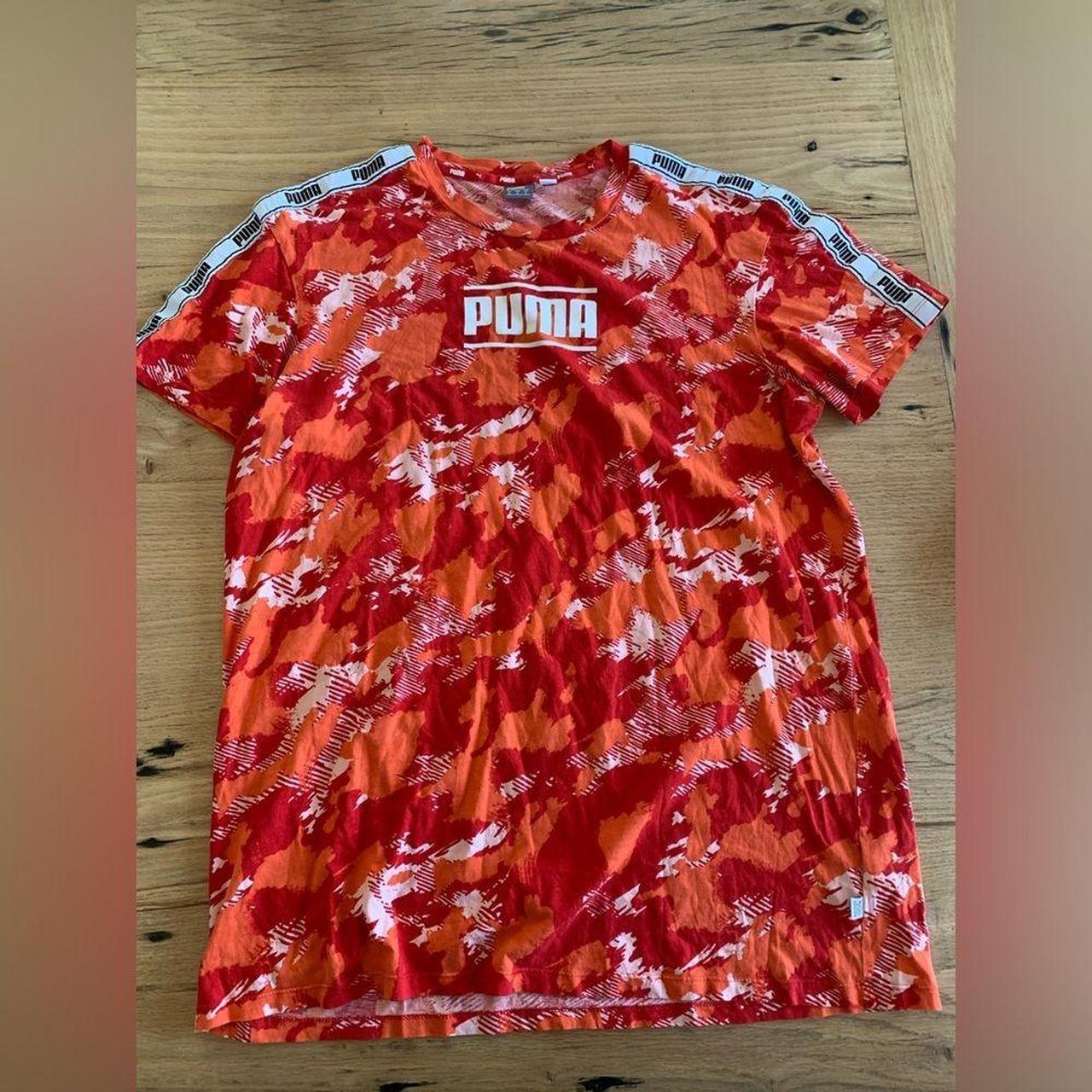 Peach puma shirt on sale