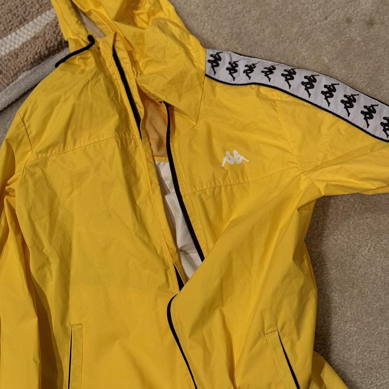 Kappa best sale yellow windbreaker