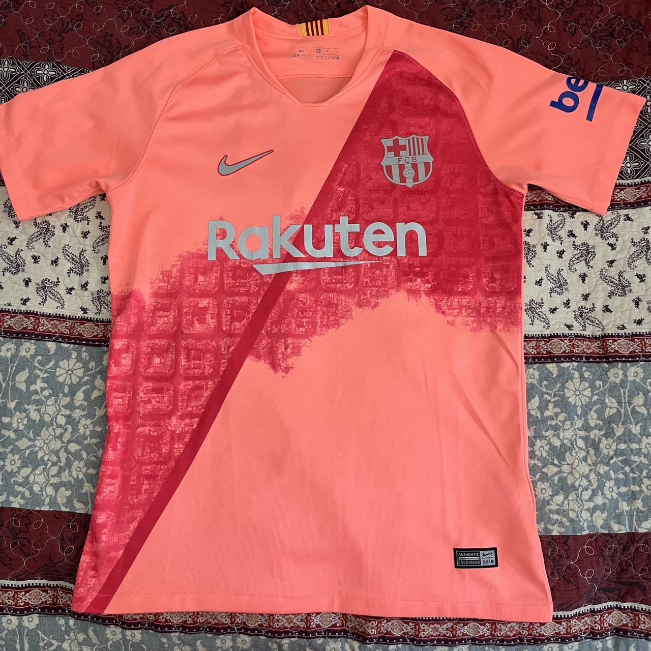 2018-19 FC Barcelona Nike Rakuten Home La Liga Shirt | Depop