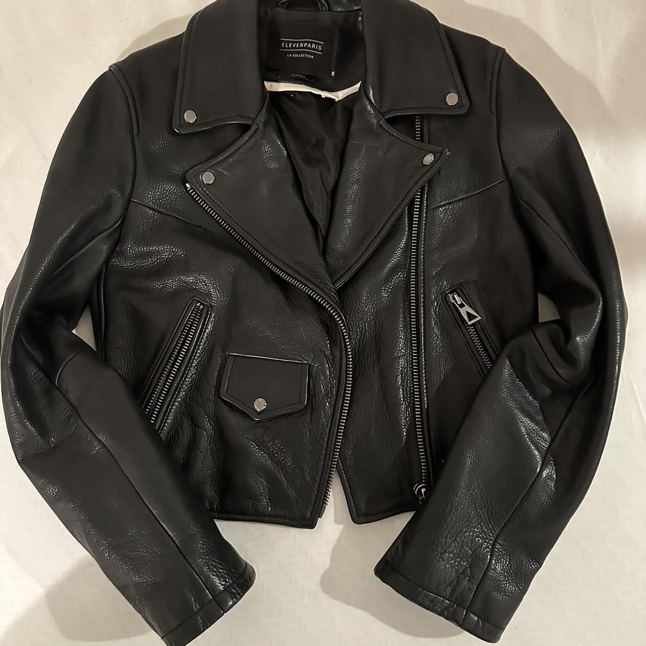 Eleven Paris leather jacket women size 36